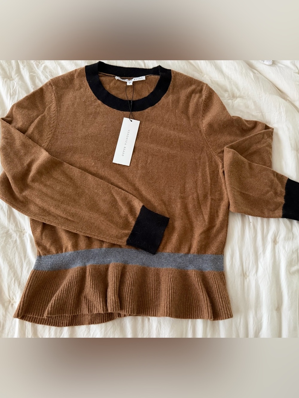 Veronica Beard Sistine Sweater Cashmere NWT